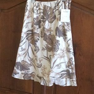 Soft Cotton Lined Skirt M, LAPIS of LosAngeles,NWT